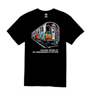 Black Hip Hop 50th Anniversary T-Shirt